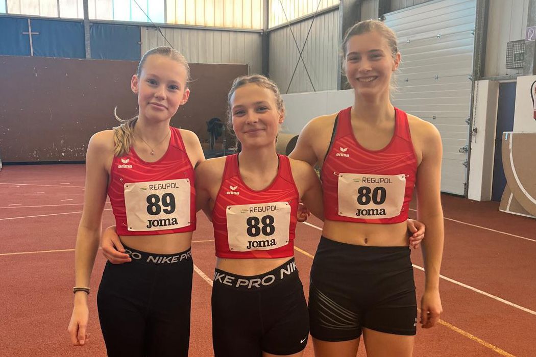 Greta Potschien, Charlotta Höring und Emma Breitbarth